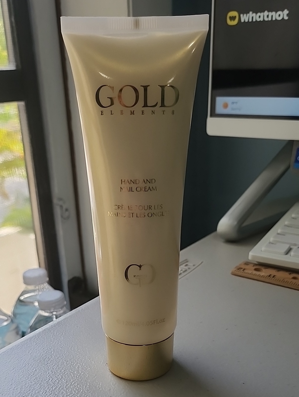 GOLD ELEMENTS Hand & Nail Cream - Pale Gold Tube